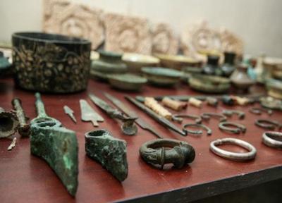 کشف اشیاء تاریخی هزاره اول قبل از میلاد در نهاوند
